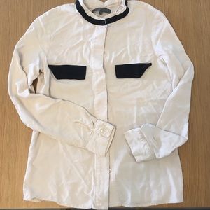 Work pale rose blouse | size S